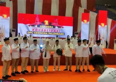 Rapat Konsolidasi Dan Pengukuhan Pengurus Pac Partai Gerindra Se Kota