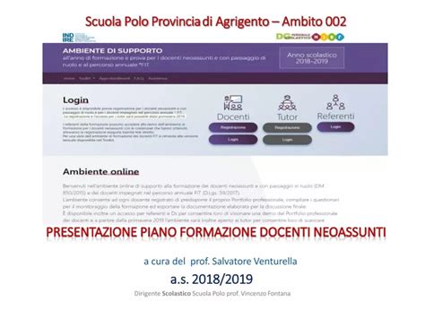 Ppt Presentazione Piano Formazione Docenti Neoassunti Powerpoint Presentation Id9284112