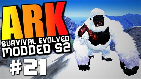 Ark Survival Evolved Lvl 500 Megapithecus King Kong Gorilla Boss Taming Modded 21 Ark