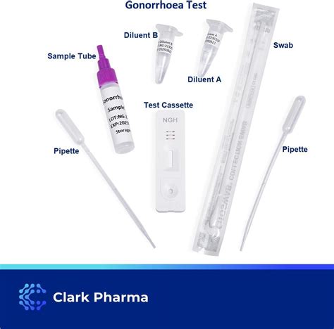 Chlamydia And Gonorrhoea Self Test Kit Rapid Std Sti Home Test For Men