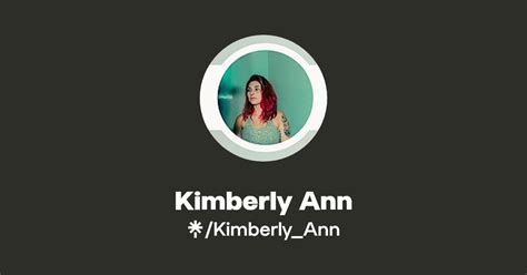 Kimberly Ann Linktree