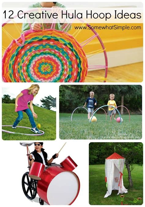 Hula Hoop La 10 Hula Hoop Wreaths Toddler Crafts Diy For Kids Kids