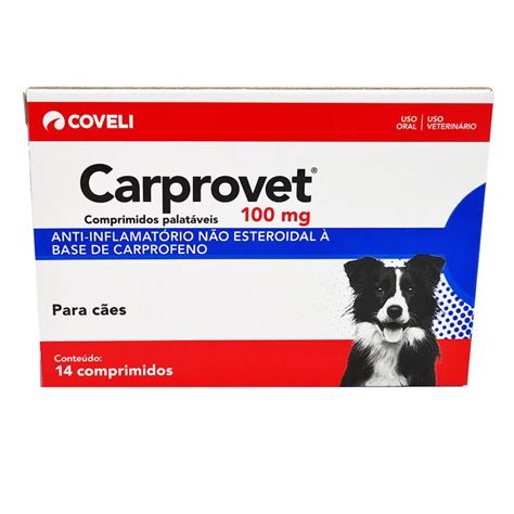 Compre O Carprovet Anti Inflamatorio Para Caes Na Farmacia De Bicho