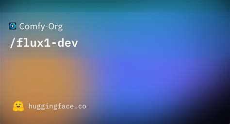 Flux Dev Fp Safetensors Comfy Org Flux Dev At Main