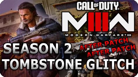 SESSON 2 UPDATE TOMBSTONE GLITCH AFTER PATCH MW3 Zombies Glitches