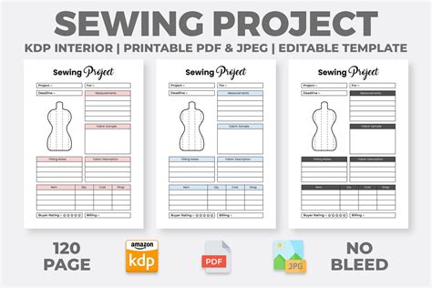 Sewing Project Kdp Interior Graphic By Wow Designz Creative Fabrica