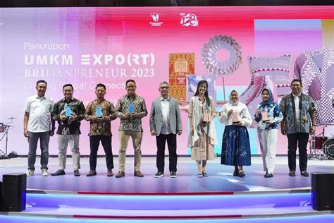 Resmi Ditutup UMKM EXPO RT BRILIANPRENEUR 2023 Sukses Catatkan