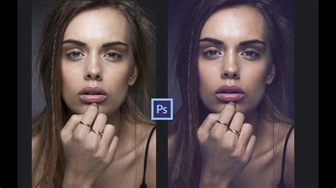 Moody Dark Effect In Minute Photoshop Tutorial Septum Ring Nose