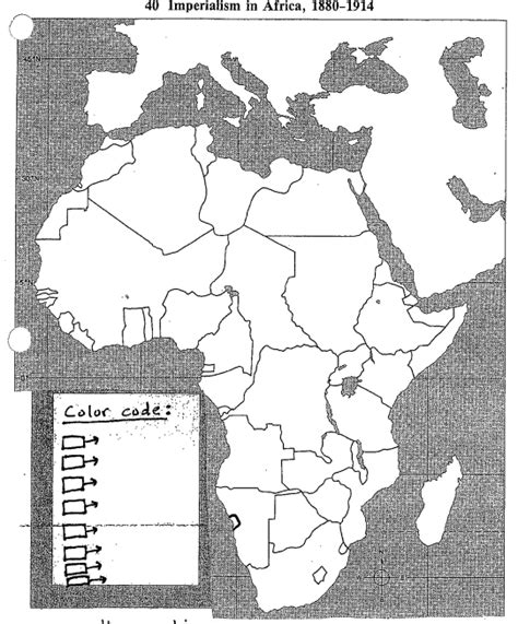 Blank Imperialism Map