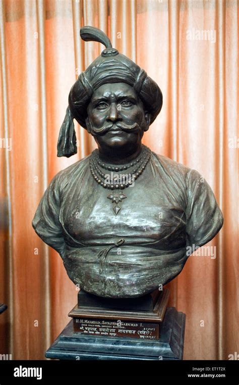 Maharaja Sayajirao Gaekwad Statue Baroda Museum Vadodara Gujarat