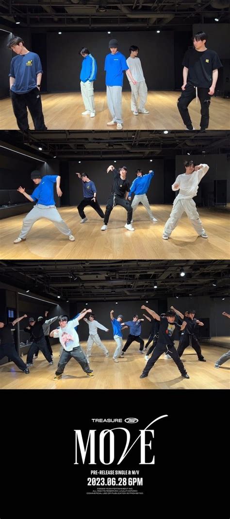 TREASURE Unit T5 dévoile la vidéo de pratique de la danse MOVE Kpopnews