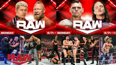 Wwe Monday Night Raw April Highlights Brock Lesnar Return