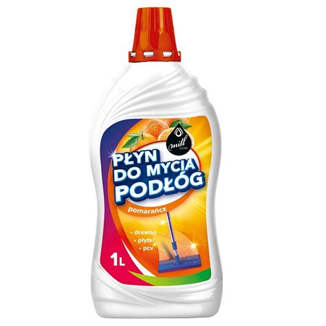 Płyn do mycia podłóg o zapachu pomarańczy Mill Clean 1 l Sklep