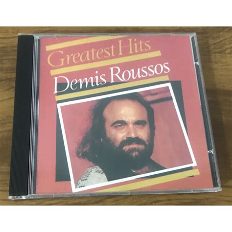 CD Demis Roussos Greatest Hits Shopee Brasil