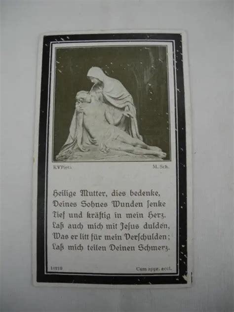 AVIS DÉCÈS SOLDAT allemand Génie ww2 german deathcard Sterbebild