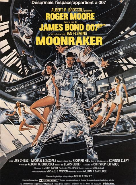 Vintage Poster James Bond Moonraker Galerie 1 2 3