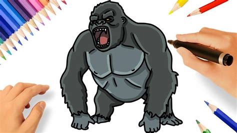 Easy King Kong Drawing Ideas How To Draw