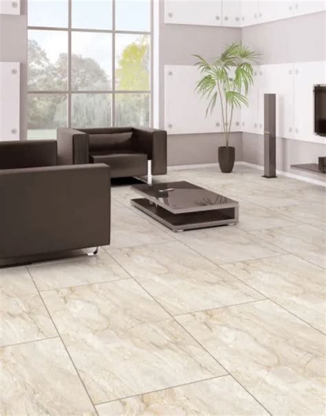 Glazed Vitrified Floor Tiles 2x4 Feet 60x120 Cm Glossy At Best Price