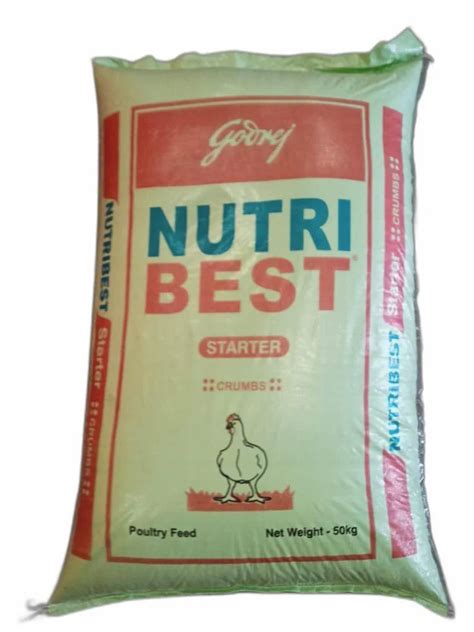 Godrej Nutri Best Starter Crumb Packaging Type Plastic Bag Packaging