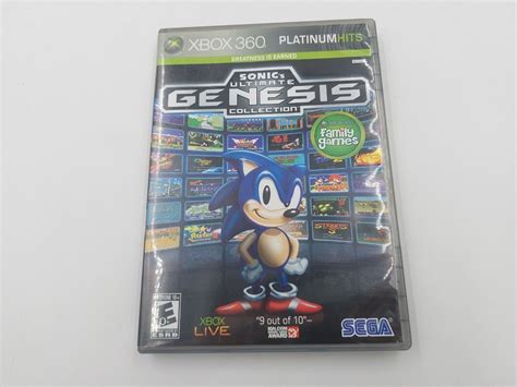 Sonic S Ultimate Genesis Collection Xbox 360 240066 10086680348 EBay