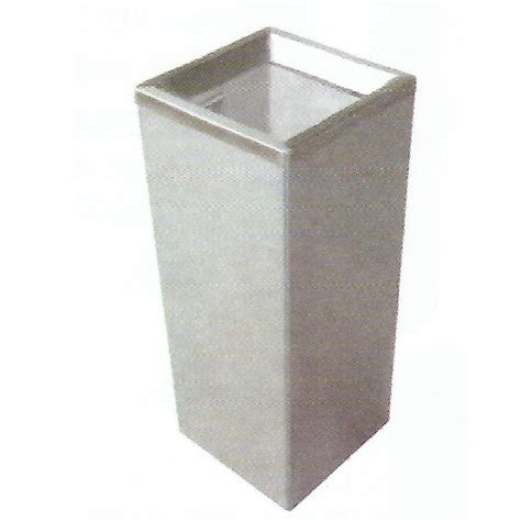 Stainless Steel Square Waste Bin Cw Open Top Svs Hygiene