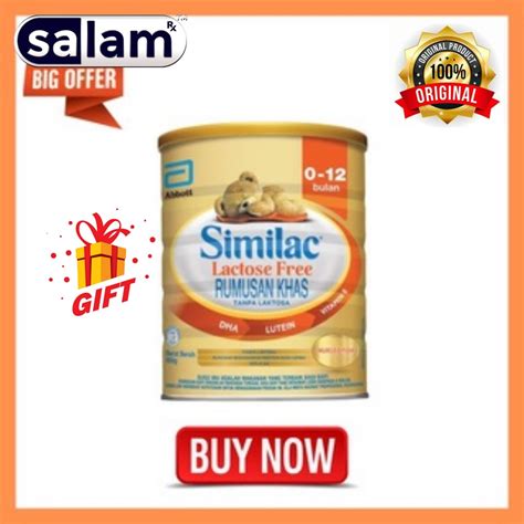 giftsimilac lactose  infant formula rumusan khas