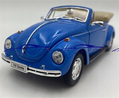 VW Volkswagen Beetle Cabrio Model 22091 Welly 1 24 Welly Sklep