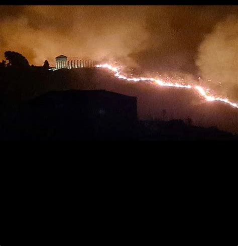 Sicilia L Incendio Di Segesta Mila Euro Per La Messa In Sicurezza