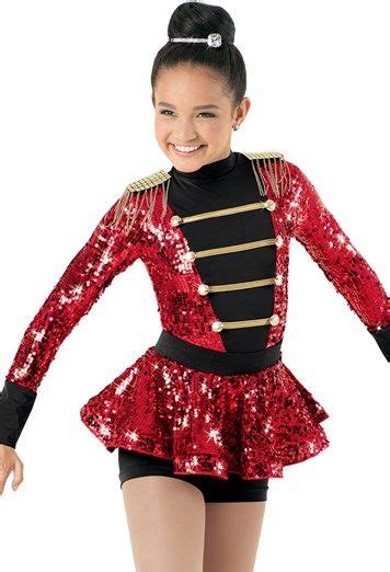 Weissman® Ultra Sparkle Sequin Peplum Biketard Costume Collection Dance Dresses Dance Outfits