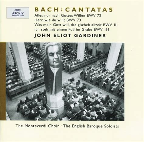 Js Bach Cantatas Bwv 72 73 111 156 De English Baroque Soloists