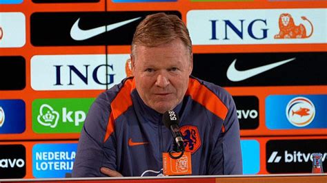 Netherlands boss Koeman discusses Maatsen's late call-up