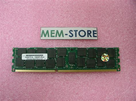 16GB 1X16GB DDR3 1333MHz PC3L 10600 1 35V RDIMM Memory Dell PowerEdge