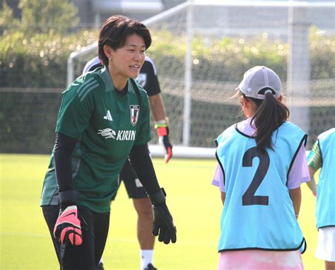 なでしこ山下杏也加「自分もメダルを取ってみんなの前で自慢したい」小学生女子向けgk教室でパリ五輪へ決意新た ライブドアニュース