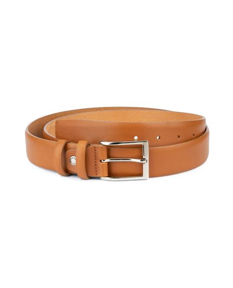 Buy Light Tan Mens Belt | Soft Italian Leather | LeatherBeltsOnline.com