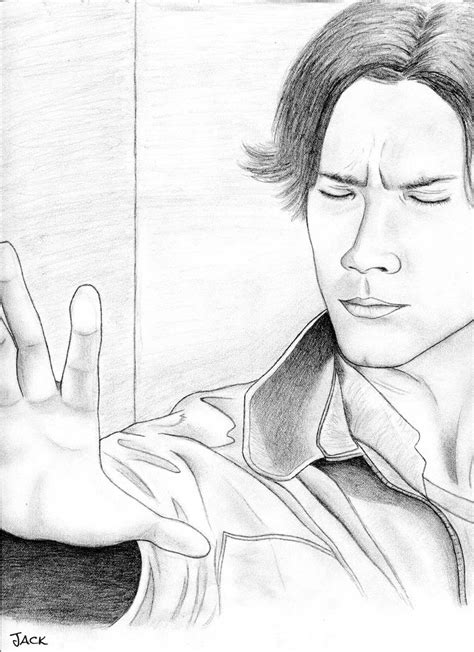 Sam Winchester : Demon Blood Re-shaded by winklefucker185 on DeviantArt