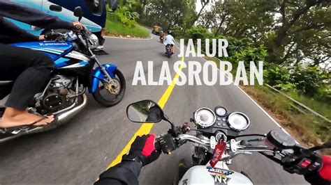 RIDING LEWAT JALUR ALAS ROBAN F1zr Gaya Superman YouTube