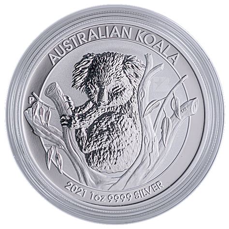 Australian Silver Koala 2021 1 Oz