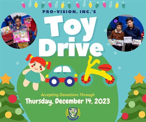 Pro Vision Incs Toy Drive Pro Vision Inc