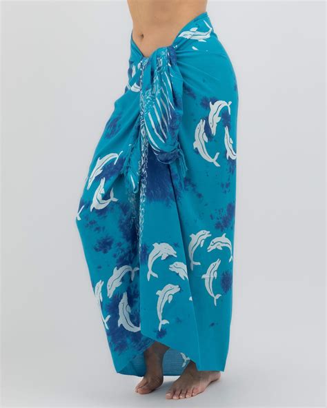 Shop Topanga Delta Sarong In Blue Fast Shipping And Easy Returns City Beach Australia