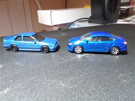 Tale Of Two Sentras Matchbox Nissan Sentra Hot Wheels Flickr