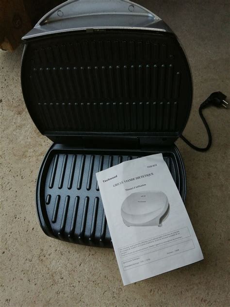 AR1 TECHWOOD grill GRILLE VIANDE DIÉTÉTIQUE 1300WATTS eBay