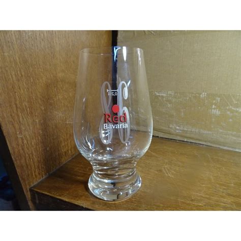 6 VERRES BAVARIA RED 25CL HT 14CM Tigrebock