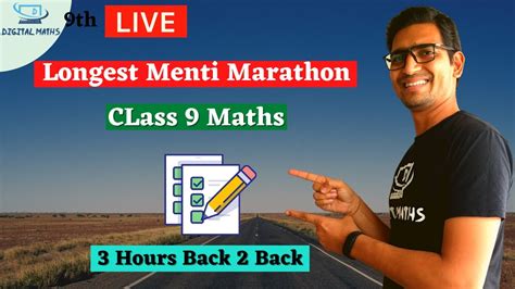 Maths Mix Quiz Class 9 All Chapters Menti Marathon Menti Quiz