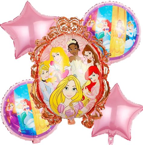 Balony foliowe KSIĘŻNICZKI Disney PRINCESS urodziny dekoracja zestaw