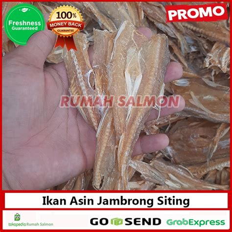 Jual Ikan Asin Jambrong Siting 250gr Ikan Asin Jambrong Tanpa