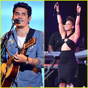 John Mayer Alicia Keys Global Citizen Festival Performers Alicia