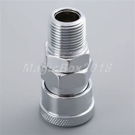 Male Quick Release Compressed Air Line Coupler Connector Fitting 3 8″ Bsp Ebay