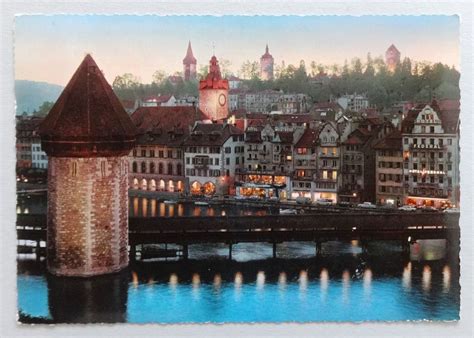 Luzern Altstadt mit Kapellbrücke Kaufen auf Ricardo