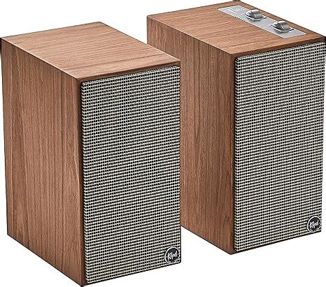 Klipsch The Fives Powered Speaker System Walnut Amazon Sg Electronics