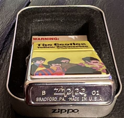 Zippo The Beatles Yellow Submarine Lighter 1999 RARE For Sale Online EBay